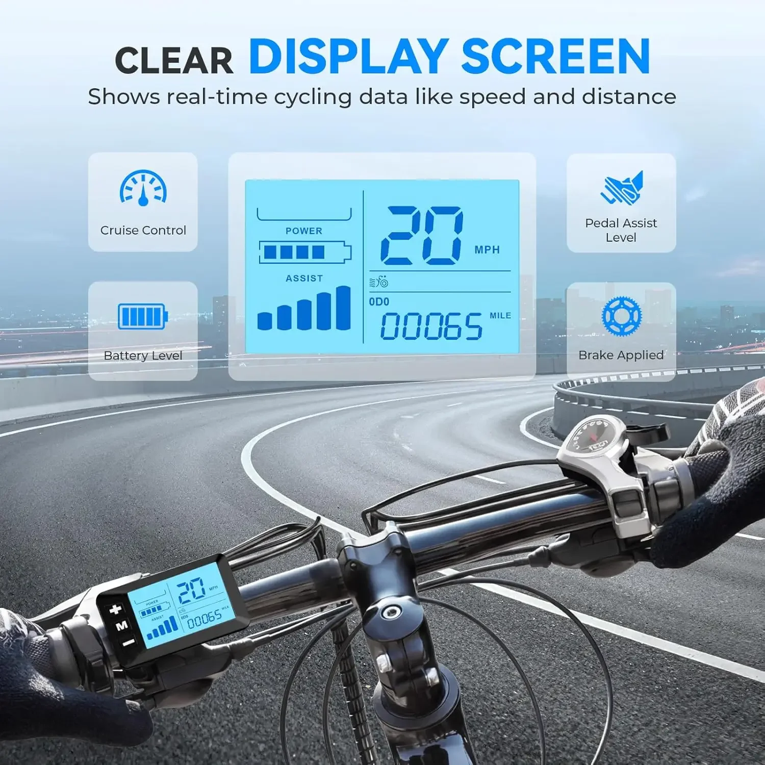 Mountain Biking App - Bicicleta Elétrica de 26