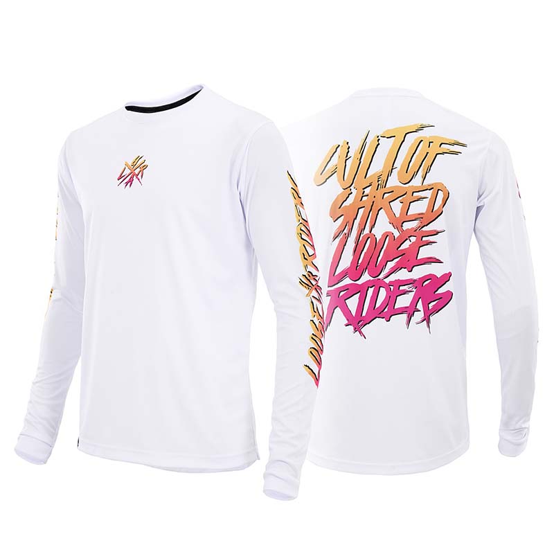 Mountain Biking Long Sleeve Shirt - Camisa Masculina de Manga Longa Loose