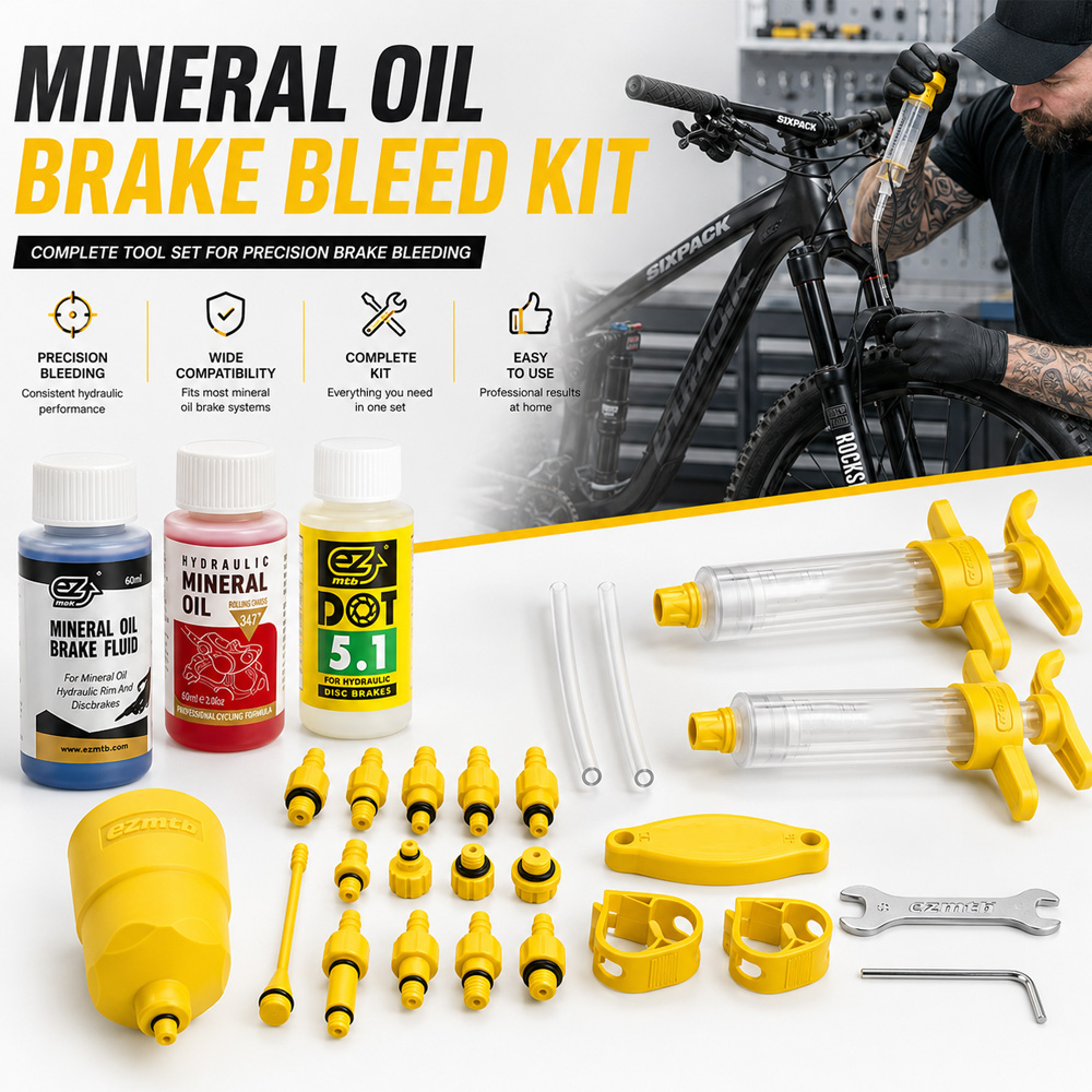Hydraulic Brake Bleed - Óleo mineral de freio de bicicleta,