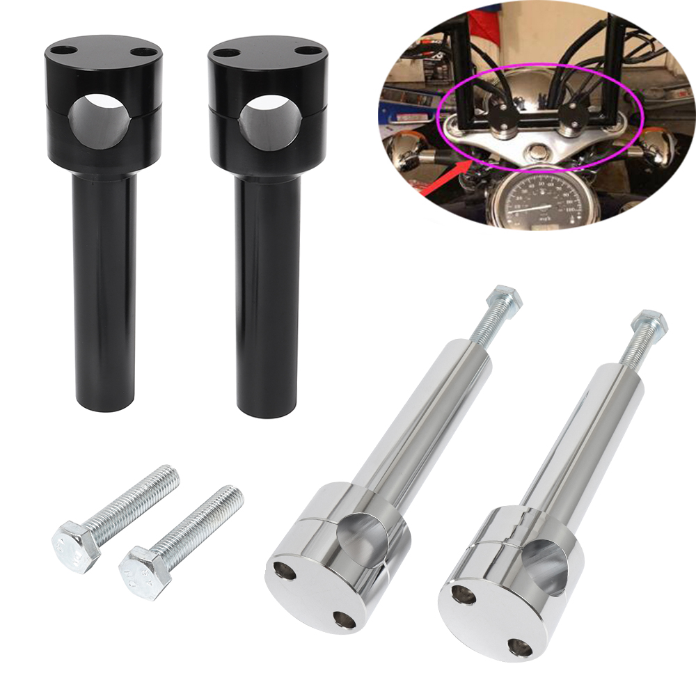 Handlebar Riser Stem - Acessórios da motocicleta guiador riser braçadeira