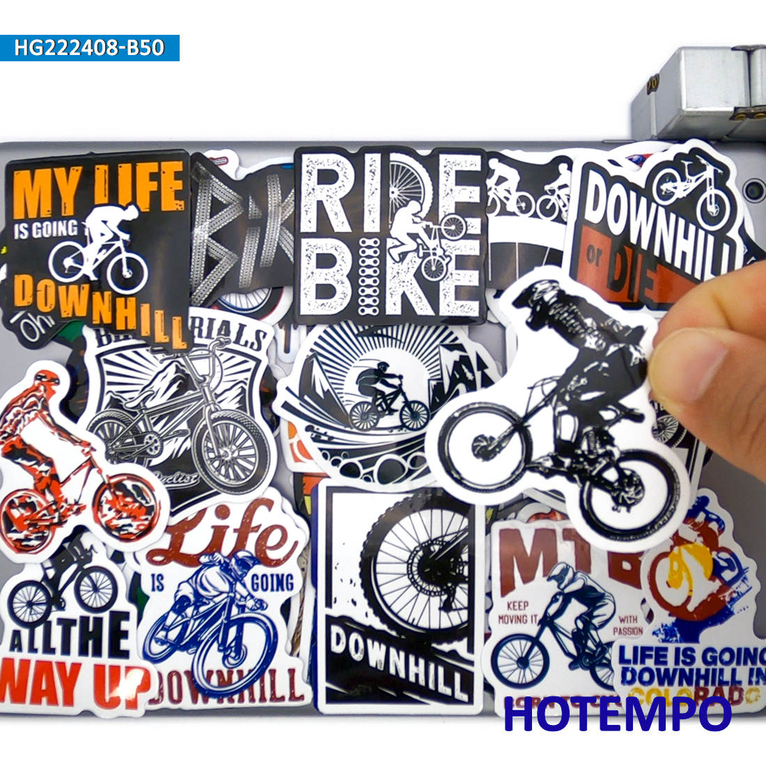 Mountain Biking A Sport - 50 peças, Ande de mountain bike,