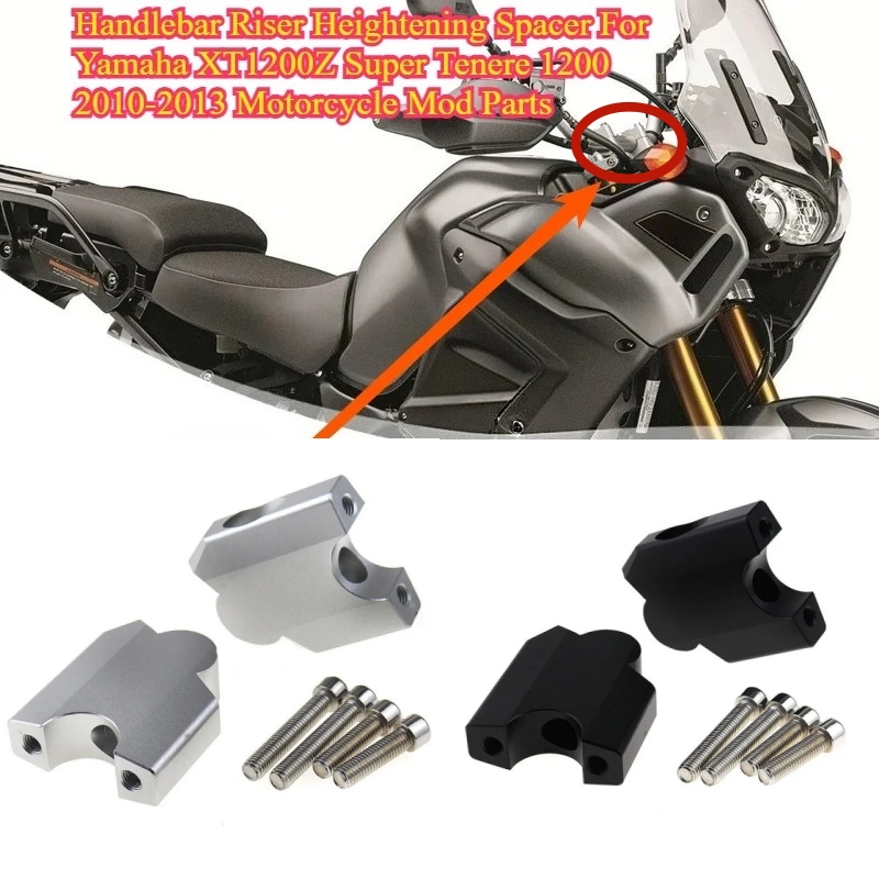 Handlebar Riser Stem - Espaçador Elevador de Guidão para Motocicleta