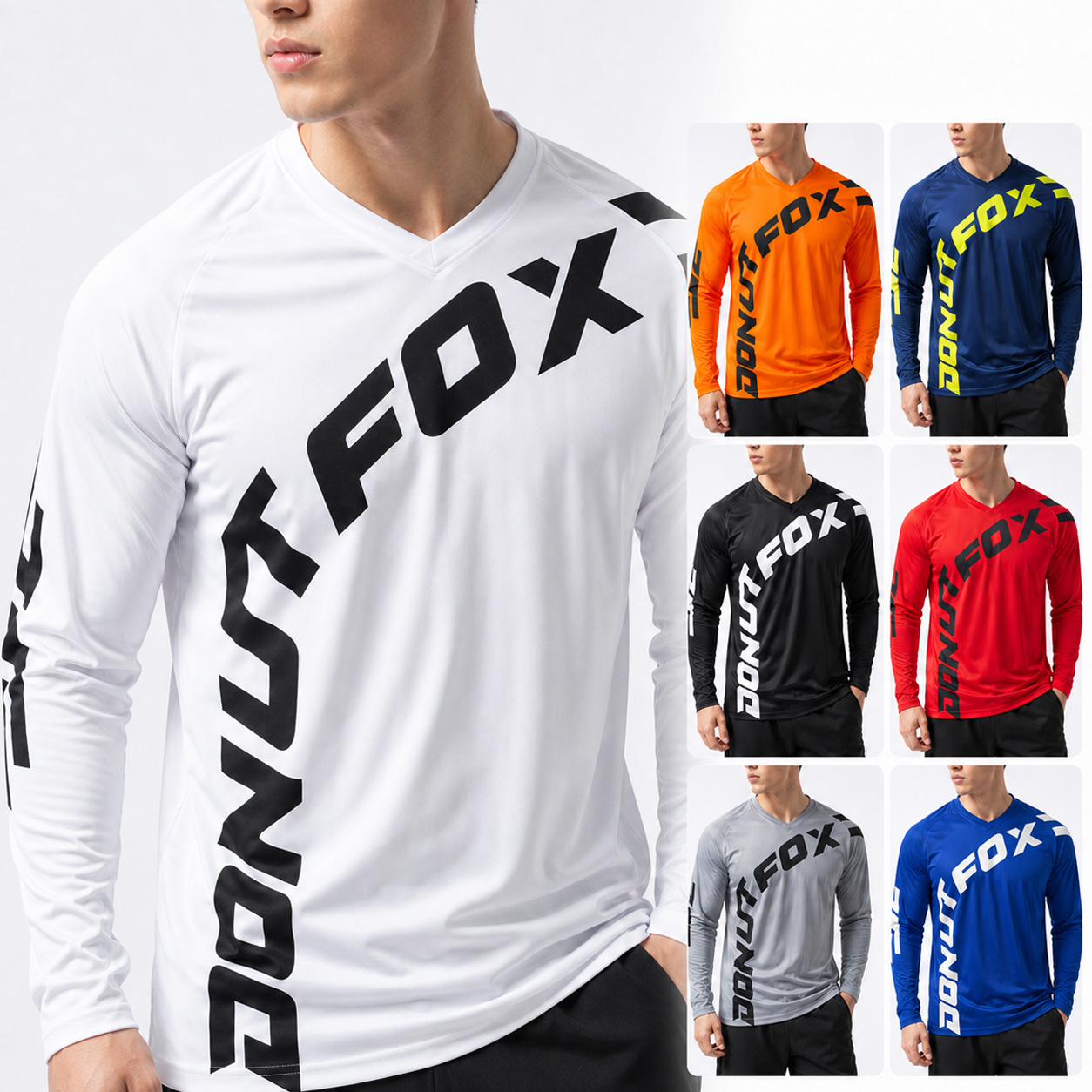 Mountain Biking Long Sleeve Shirt - Camisa de manga comprida para atividades