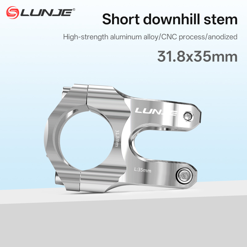 Handlebar Riser Stem - Haste de bicicleta ultraleve cnc 31.8x35mm