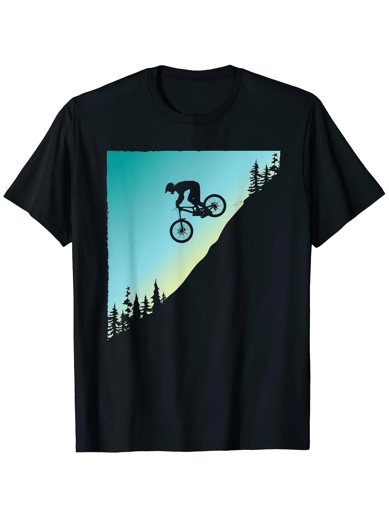 Mountain Biking Jumps - Camiseta Masculina 2026 para Ciclismo de