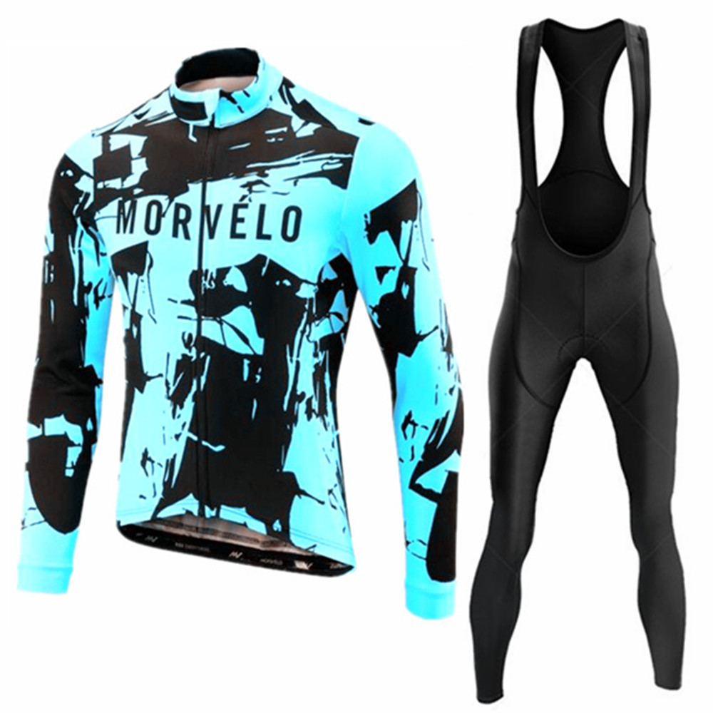 Mountain Biking Long Sleeve Shirt - Conjuntos de Camisetas de Ciclismo Morvelo
