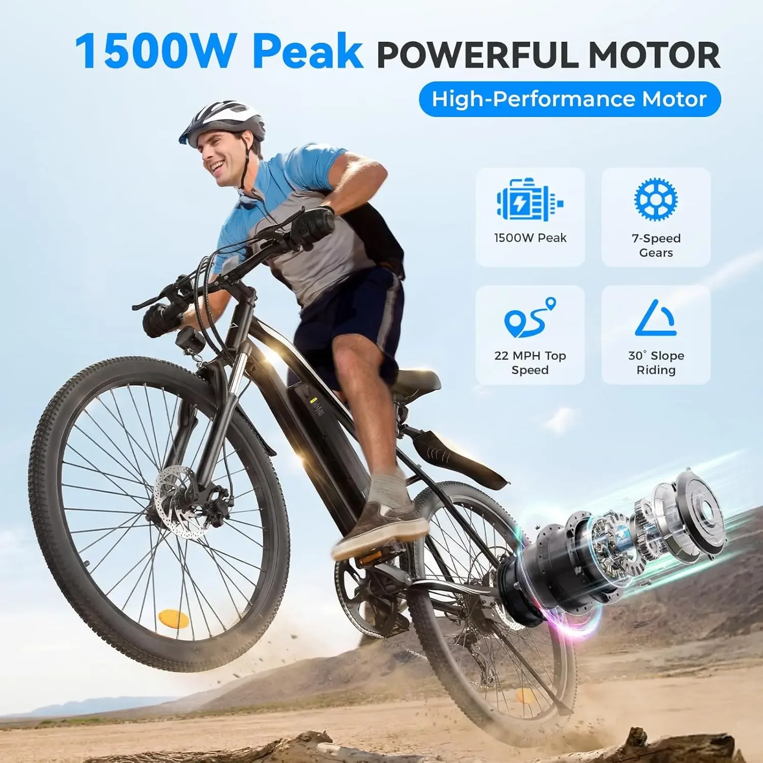 Bicicleta Elétrica de 26