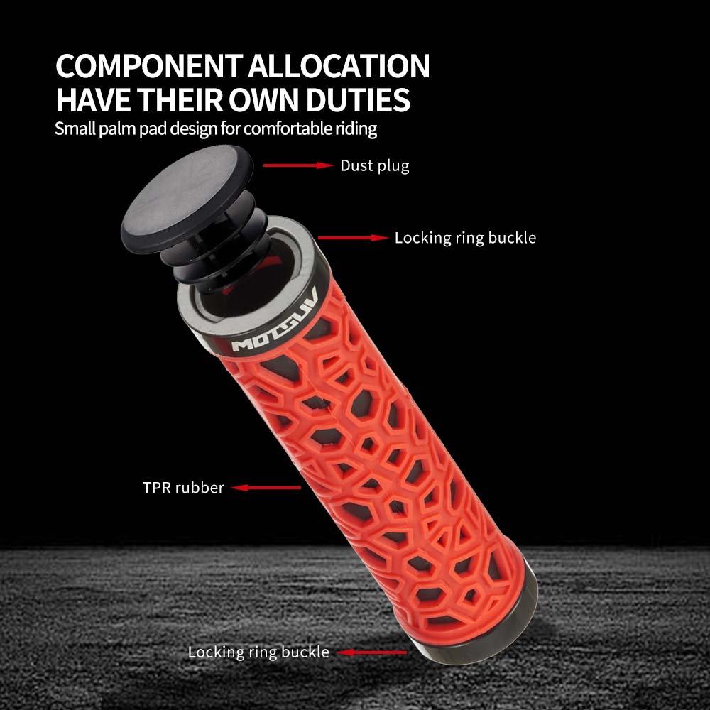 Grips de bicicleta estilo chin - Mtb Grip Lock On avaliação e preço