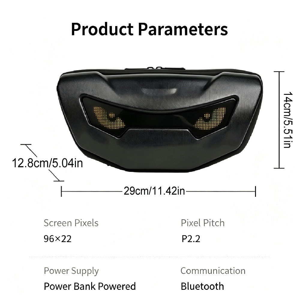 Bolsa com Display LED Intelige - Mountain Biking App avaliação e preço