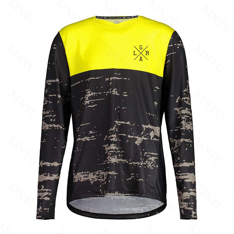 Camiseta Masculina de Ciclismo - Mountain Biking Long Sleeve Shirt avaliação e preço