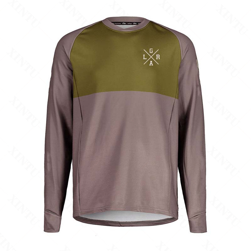 Camiseta Masculina de Ciclismo - Mountain Biking Long Sleeve Shirt avaliação e preço