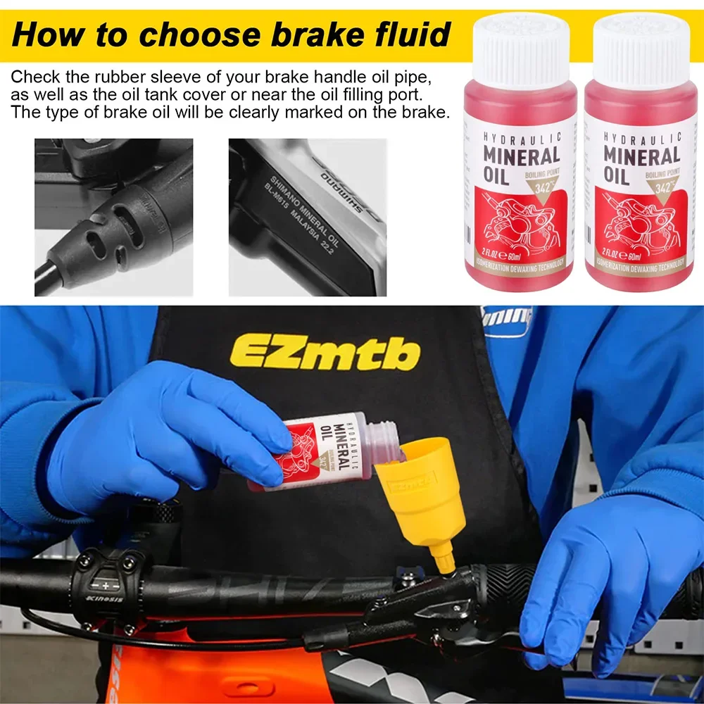 Óleo mineral de freio de bicic - Hydraulic Brake Bleed avaliação e preço