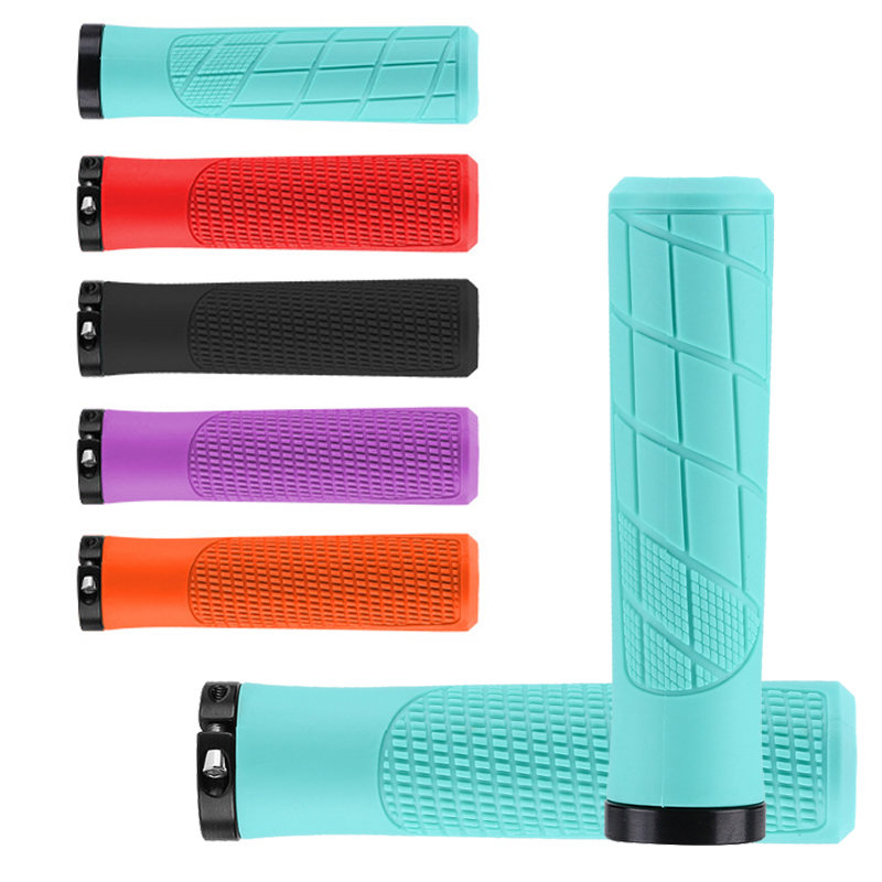 Apertos de guiador de borracha - Mtb Grip Lock On avaliação e preço