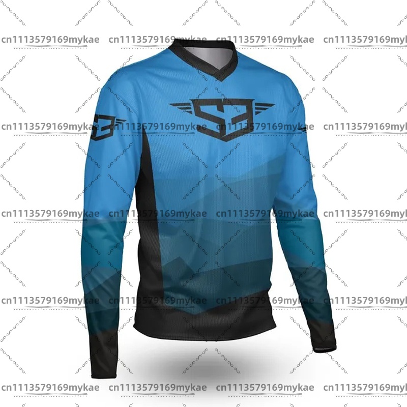 Camisa de Motocross de Manga L - Mountain Biking Long Sleeve Shirt avaliação e preço