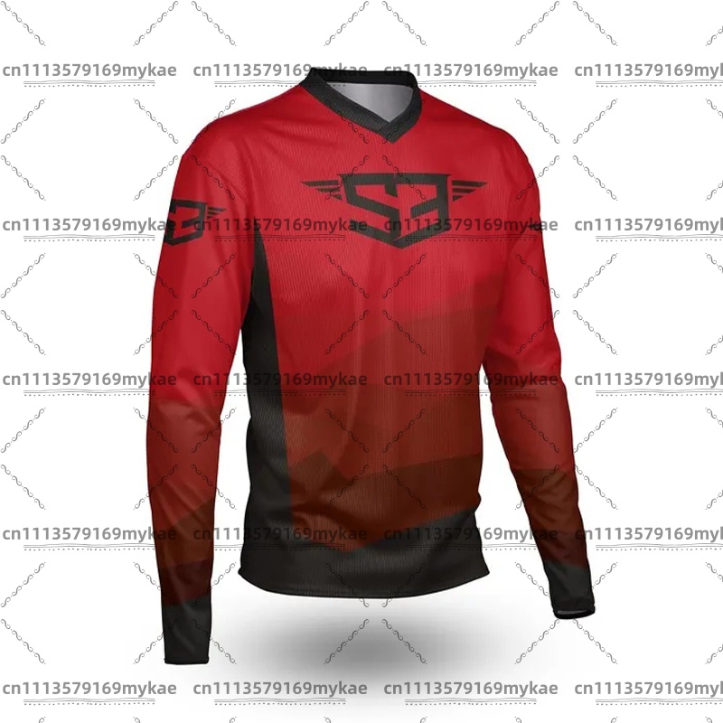 Camisa de Motocross de Manga L - Mountain Biking Long Sleeve Shirt avaliação e preço