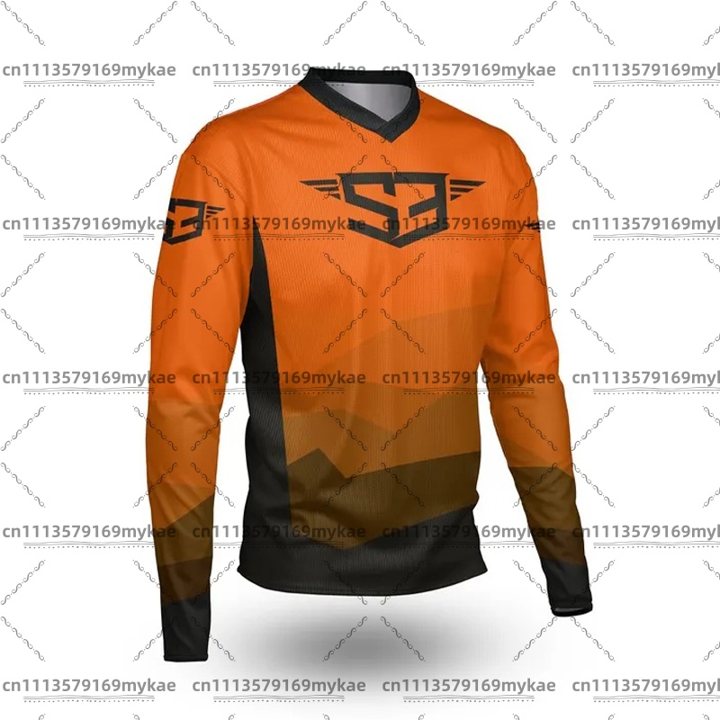 Camisa de Motocross de Manga L - Mountain Biking Long Sleeve Shirt avaliação e preço