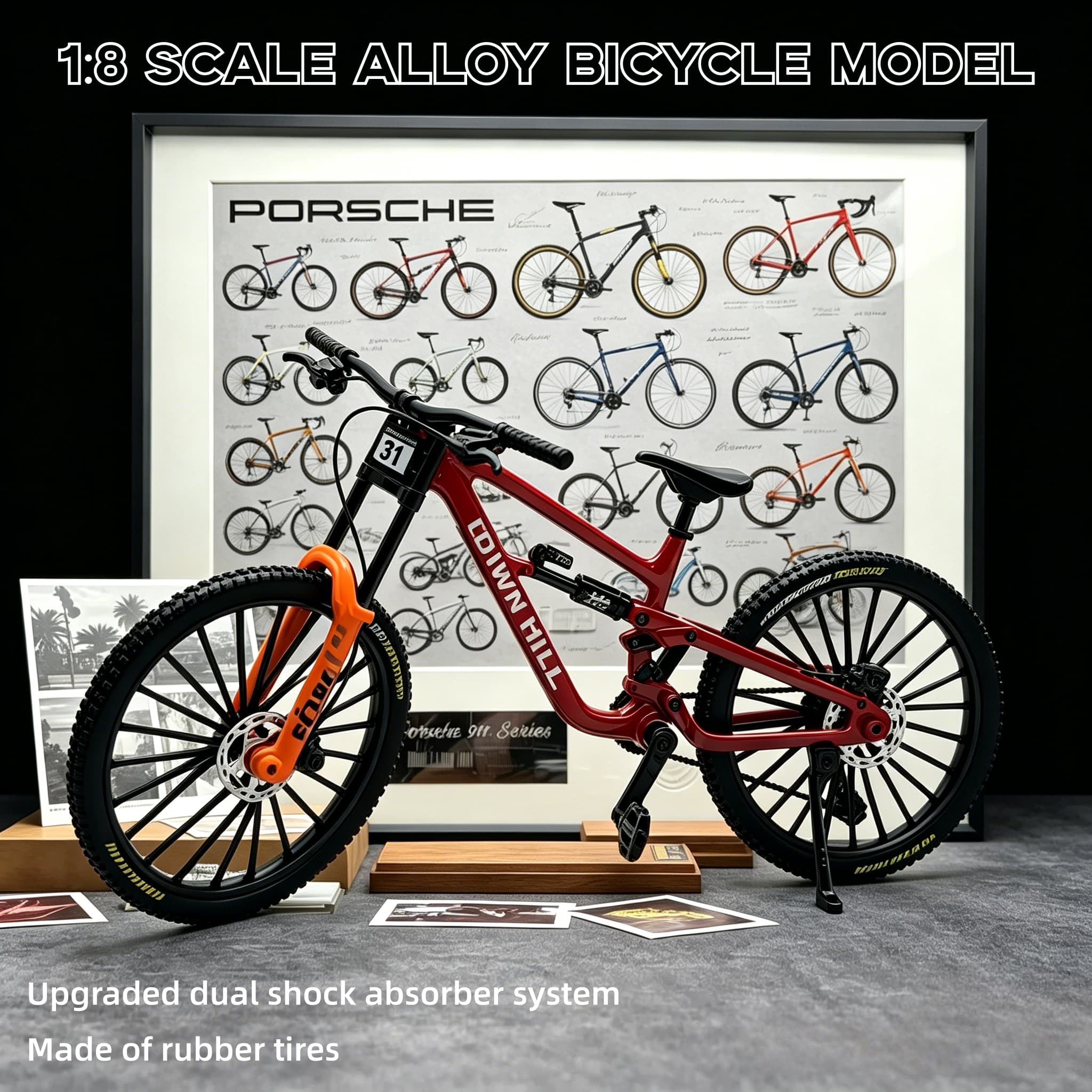 Modelo de Bicicleta de Montanh - Mountain Biking Jumps avaliação e preço
