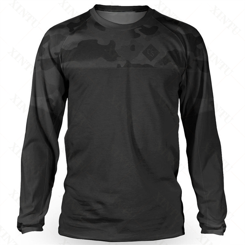 Camisa masculina solta piloto  - Mountain Biking Long Sleeve Shirt avaliação e preço
