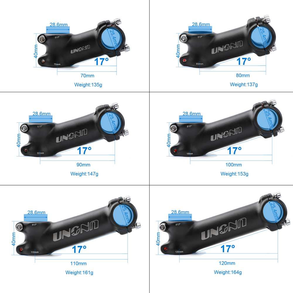 Uno 25.4mm haste mtb bicicleta - Handlebar Riser Stem avaliação e preço