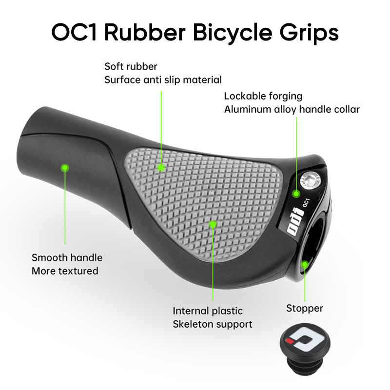 Odi oc1 alças de bicicleta erg - Mtb Grip Lock On avaliação e preço