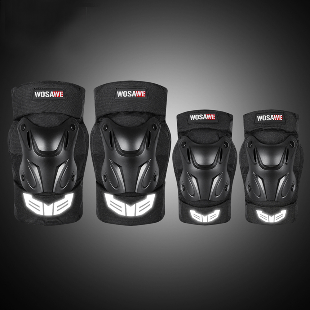 Protetores de Joelho WOSAWE pa - Mountain Biking Knee And Elbow Pads avaliação e preço